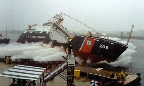 USCGC Sycamore (WLB-209) L91cm Ship Model