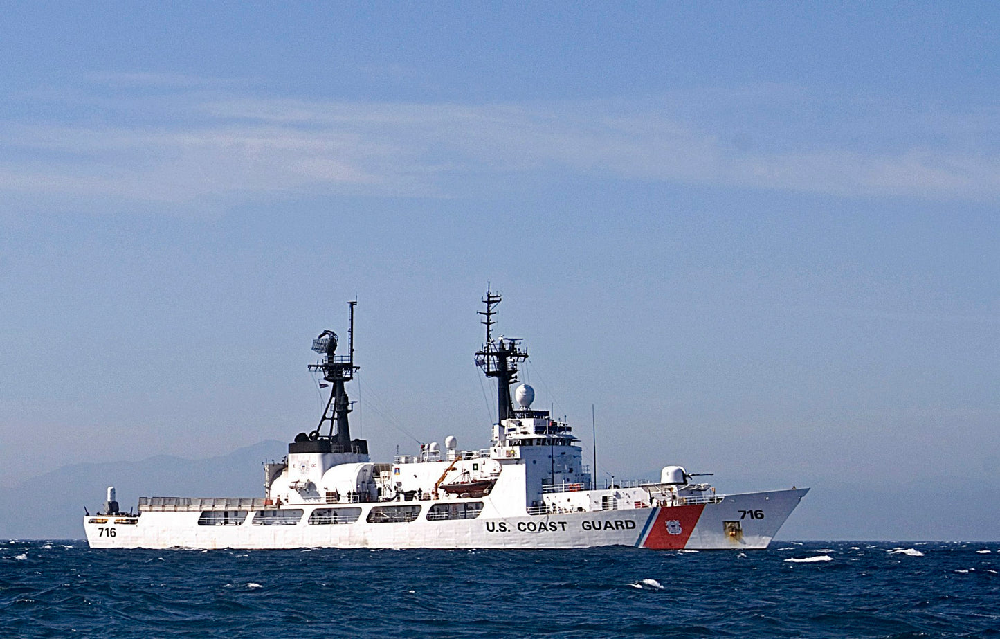 USCGC Dallas WHEC-716 L91cm Ship Model