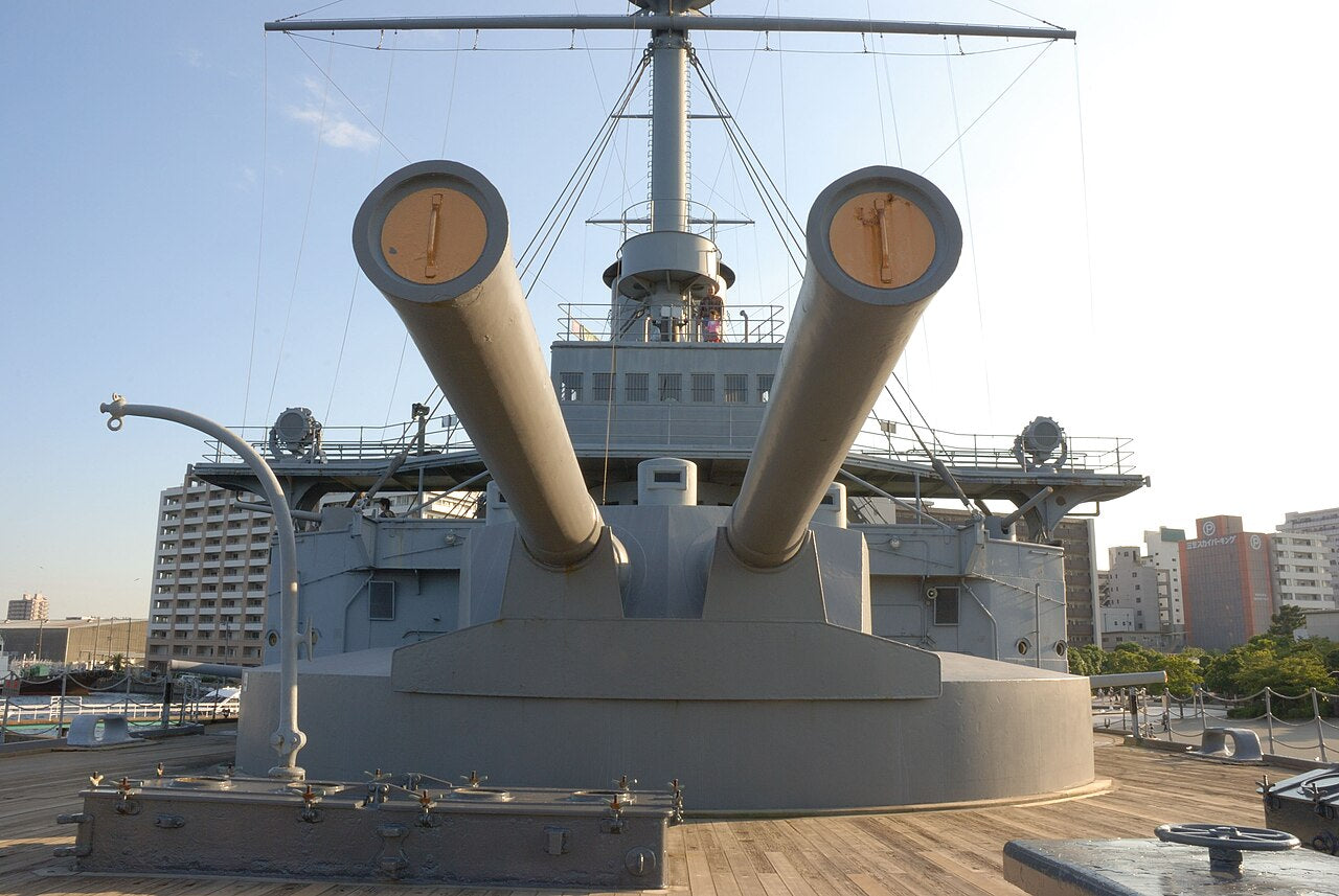 Japanese Mikasa Battleship (Launched 1900) 30 Inches Ship Model