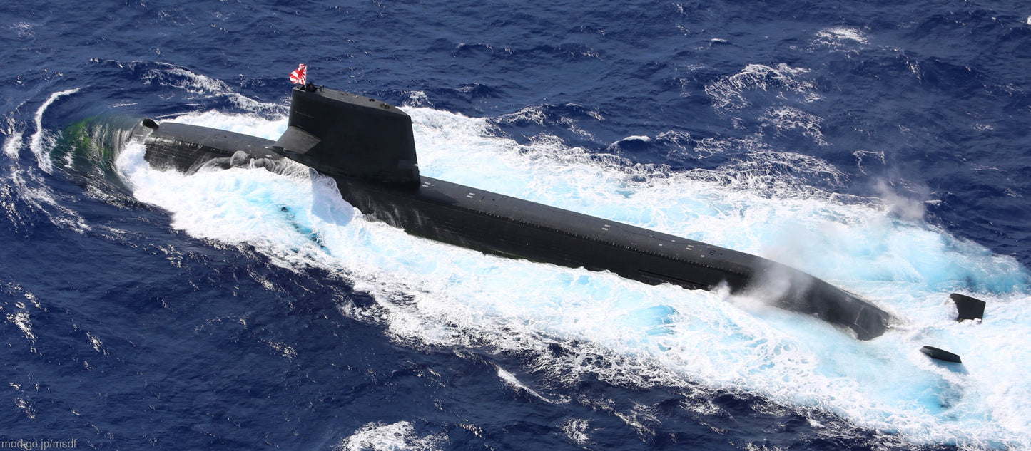 Japanese JS Sōryū Submarine (SS-501 Series) 30 Inches Model