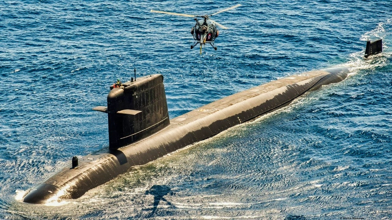 French Rubis Submarine (S601) 30 Inches Model