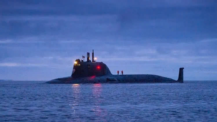 Russian K-560 Severodvinsk Yasen-Class Submarine (Project 885) 30 Inches Model