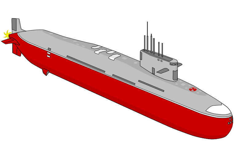 Indian INS Arihant Submarine (SSBN-80) 30 Inches Model