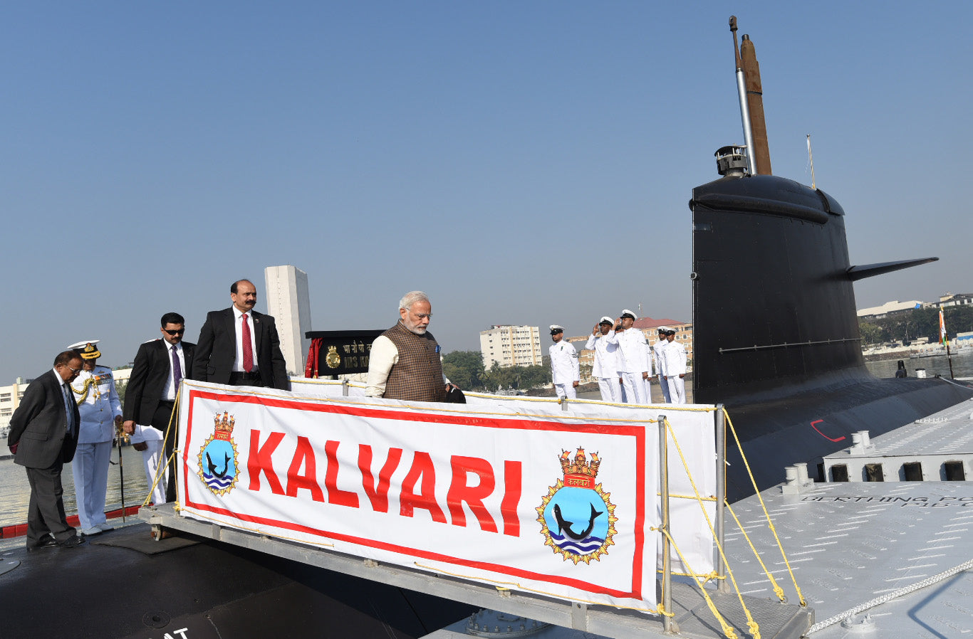 Indian INS Kalvari Submarine (S21) 36 Inches Model