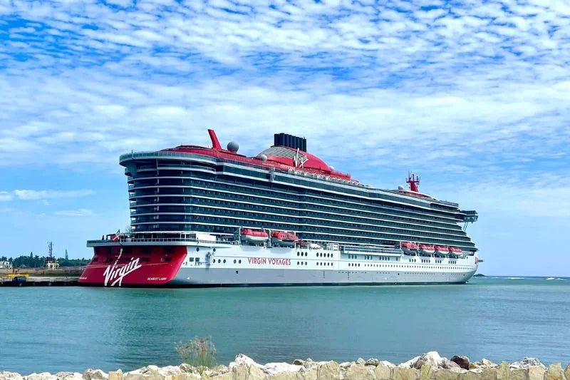 British Scarlet Lady Cruise Ship 36 Inches Model