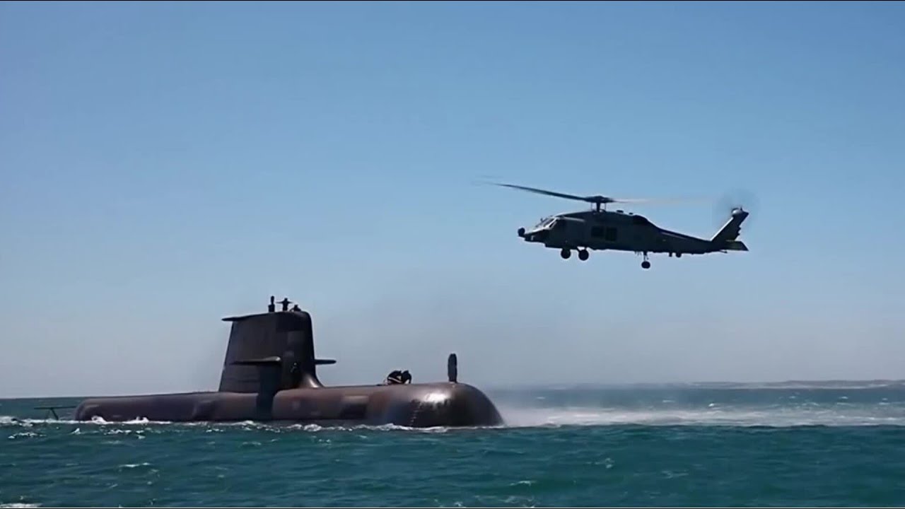 Australian Collins Class Submarine 30 Inches Model