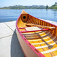RED CANOE WITH RIBS CURVED BOW | Wooden Kayak | Boat | Canoe with Paddles for fishing and water sports For Wholesale