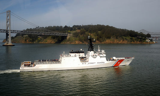 USCGC Waesche WMSL-751 L76cm Ship Model