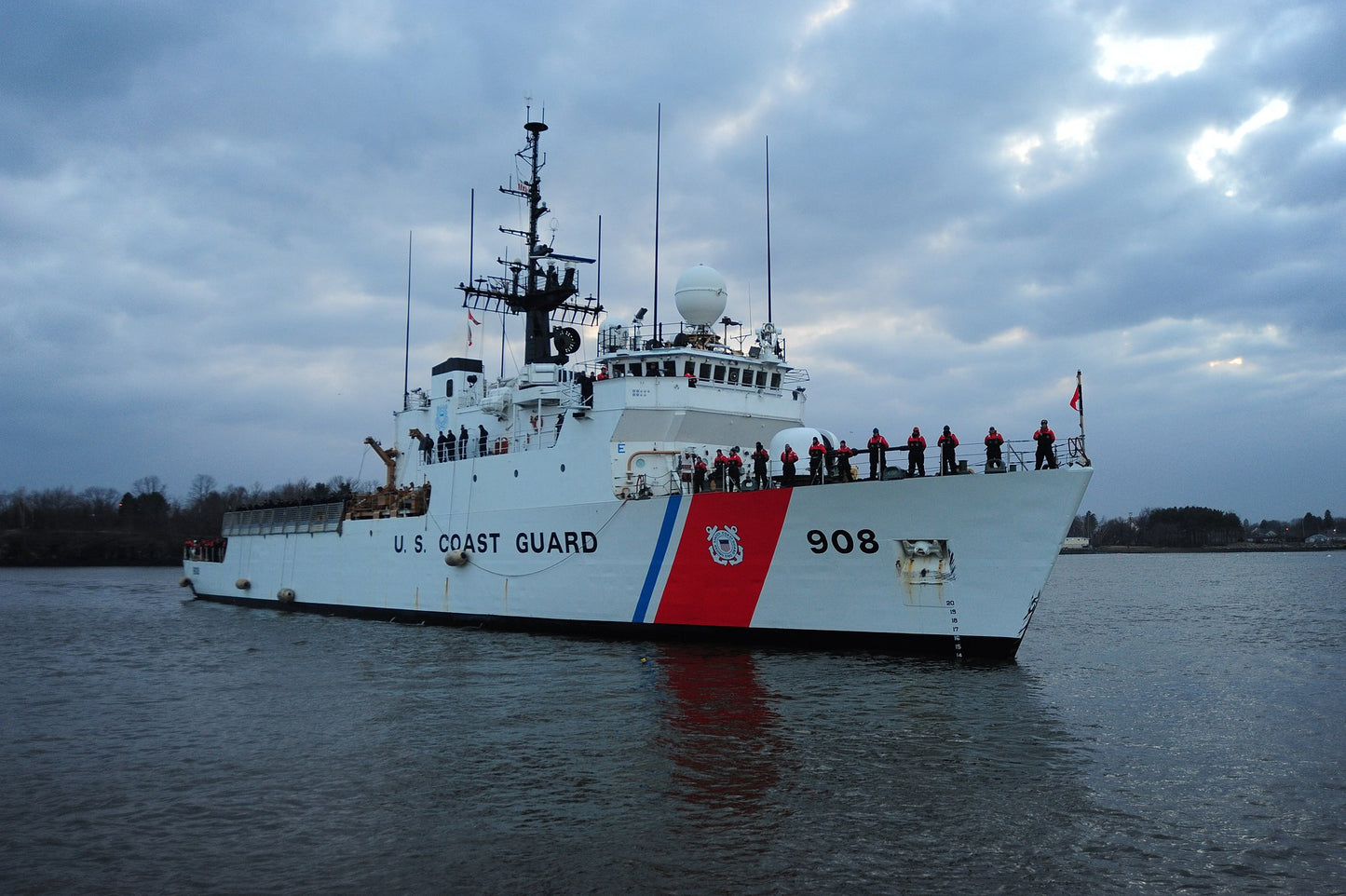 USCGC Tahoma WMEC-908 L91cm Ship Model