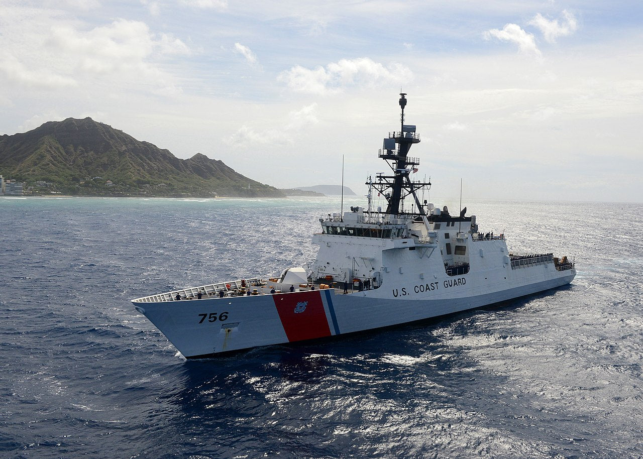 USCGC Kimball WMSL-756 L76cm Ship Model