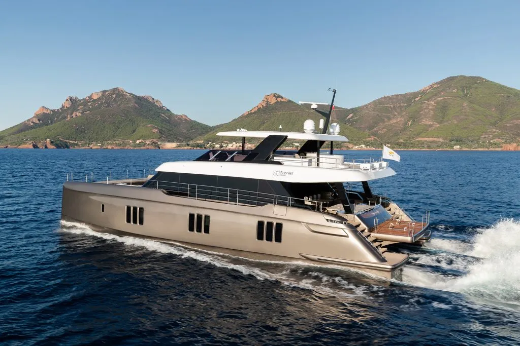 Polish Sunreef 80 Eco (Sunreef Series) 30 Inches Ship Model