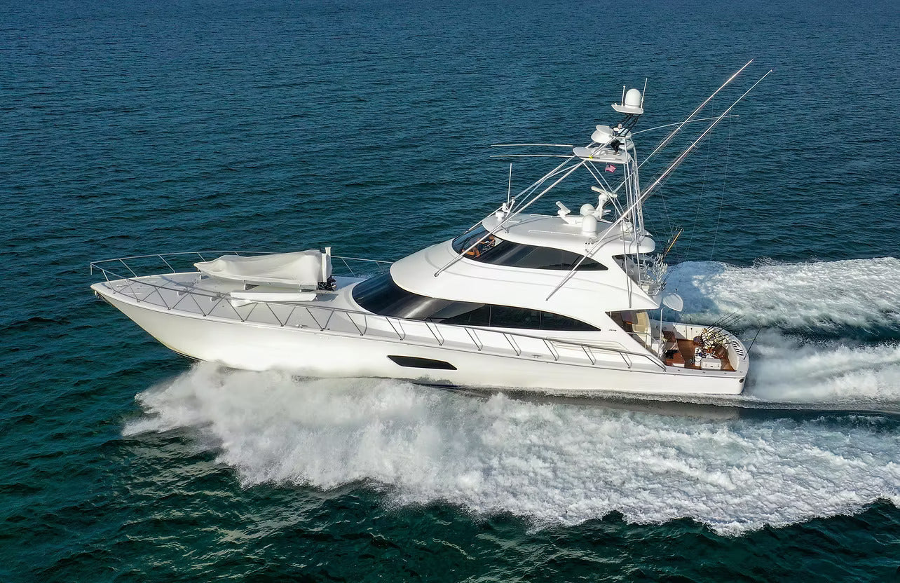 American Viking 92 Convertible Yacht 36 Inches Model Boat