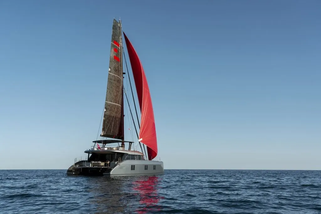 Polish Sunreef 60 (Sunreef Series) 36 Inches Ship Model