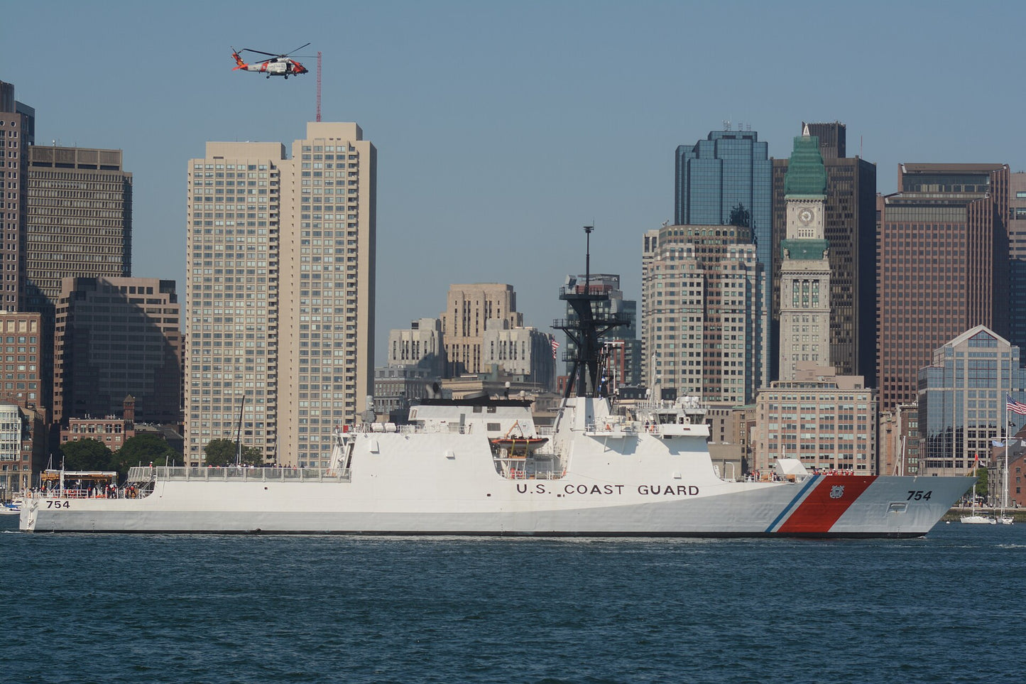 USCGC James WMSL-754 L91cm Ship Model