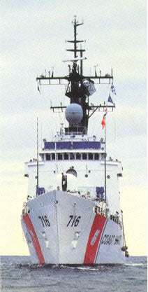 USCGC Dallas WHEC-716 L91cm Ship Model