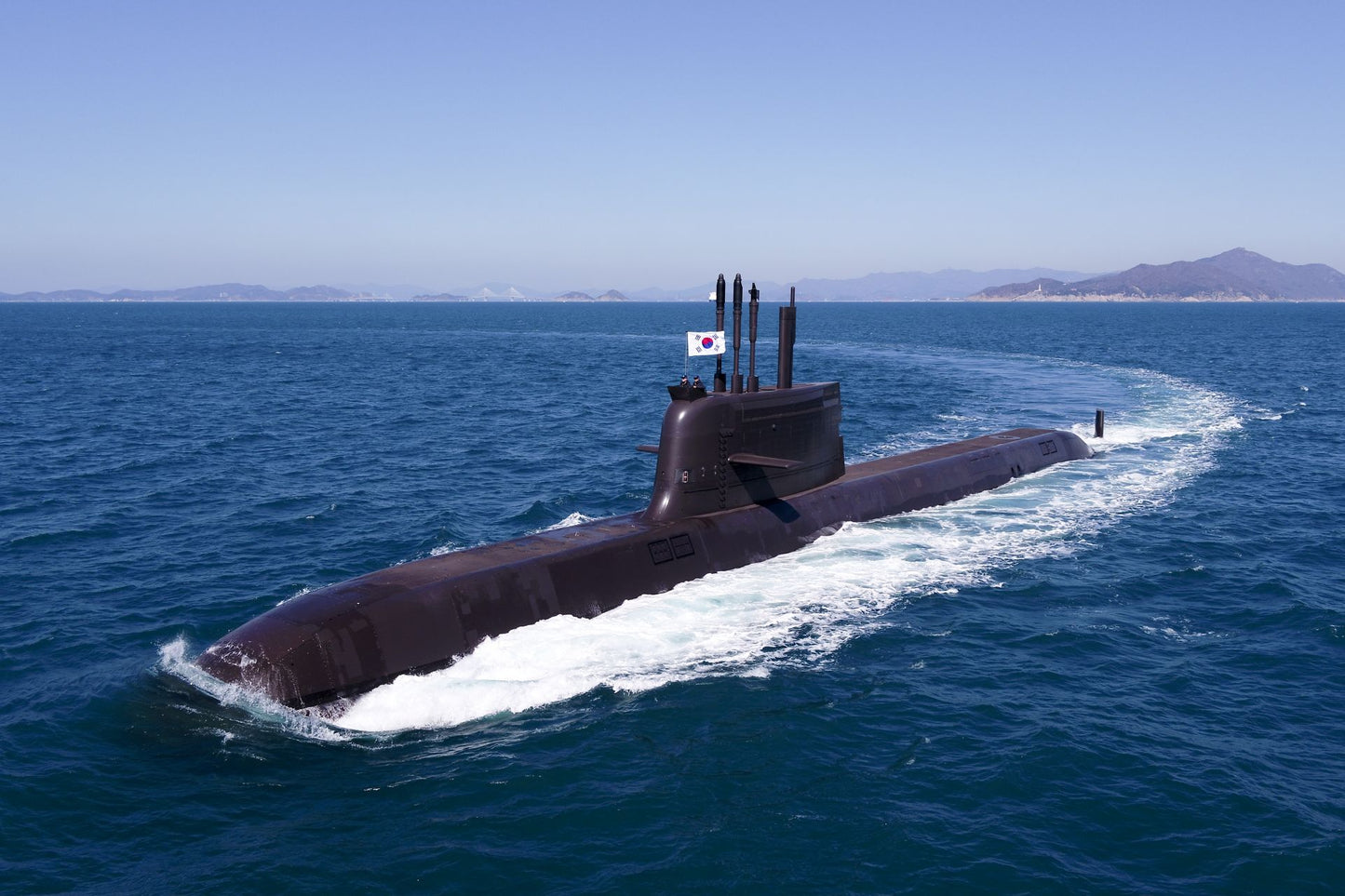 South Korean Dosan Ahn Changho Submarine (KSS-III) 30 Inches Model