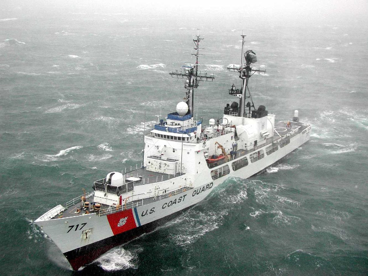 USCGC Mellon WHEC-717 L91cm Ship Model