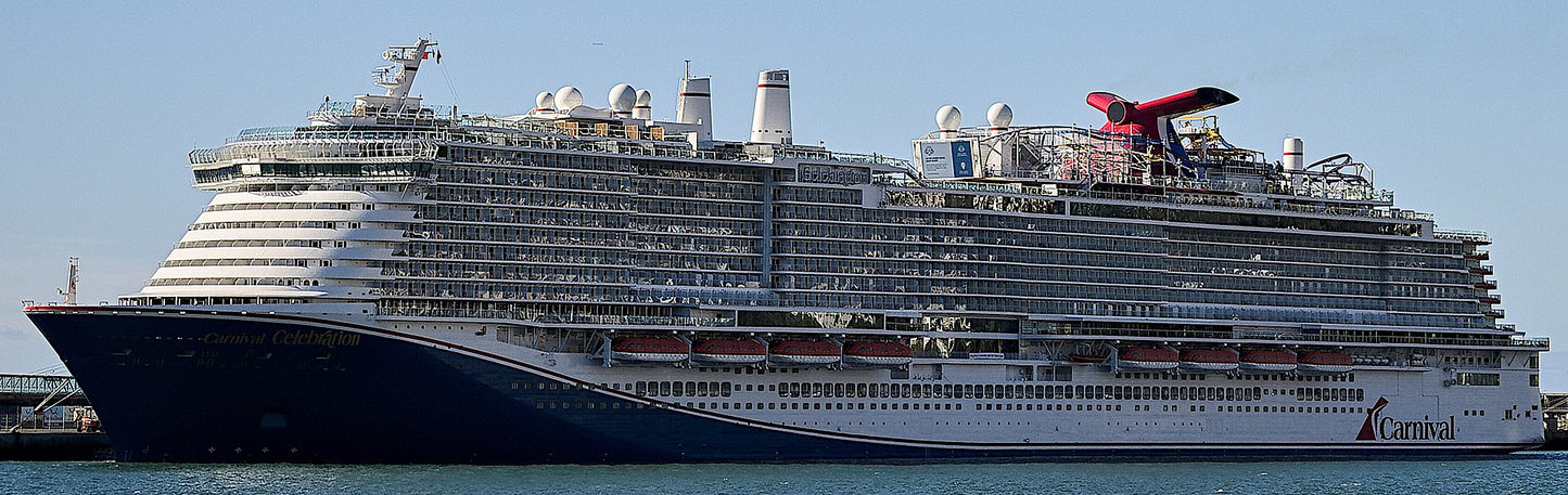 American Carnival Celebration (Excel-Class) Cruise Ship 36 Inches Model