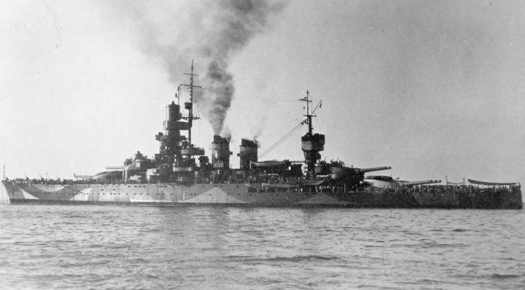 Italian Andrea Doria (1913) 36 Inches Battleship Model
