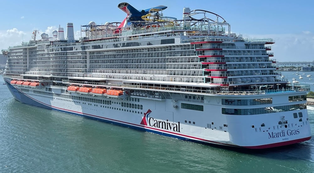 American Carnival Mardi Gras (Excel Class) – Carnival Cruise Line 30 Inches Ship Model