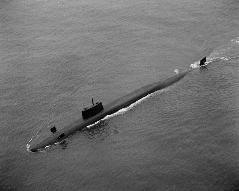 Royal Navy HMS Resolution Submarine (S22) 30 Inches Model