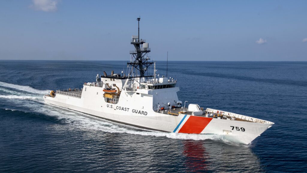 USCGC Calhoun WMSL-759 30 Inches L Ship Model