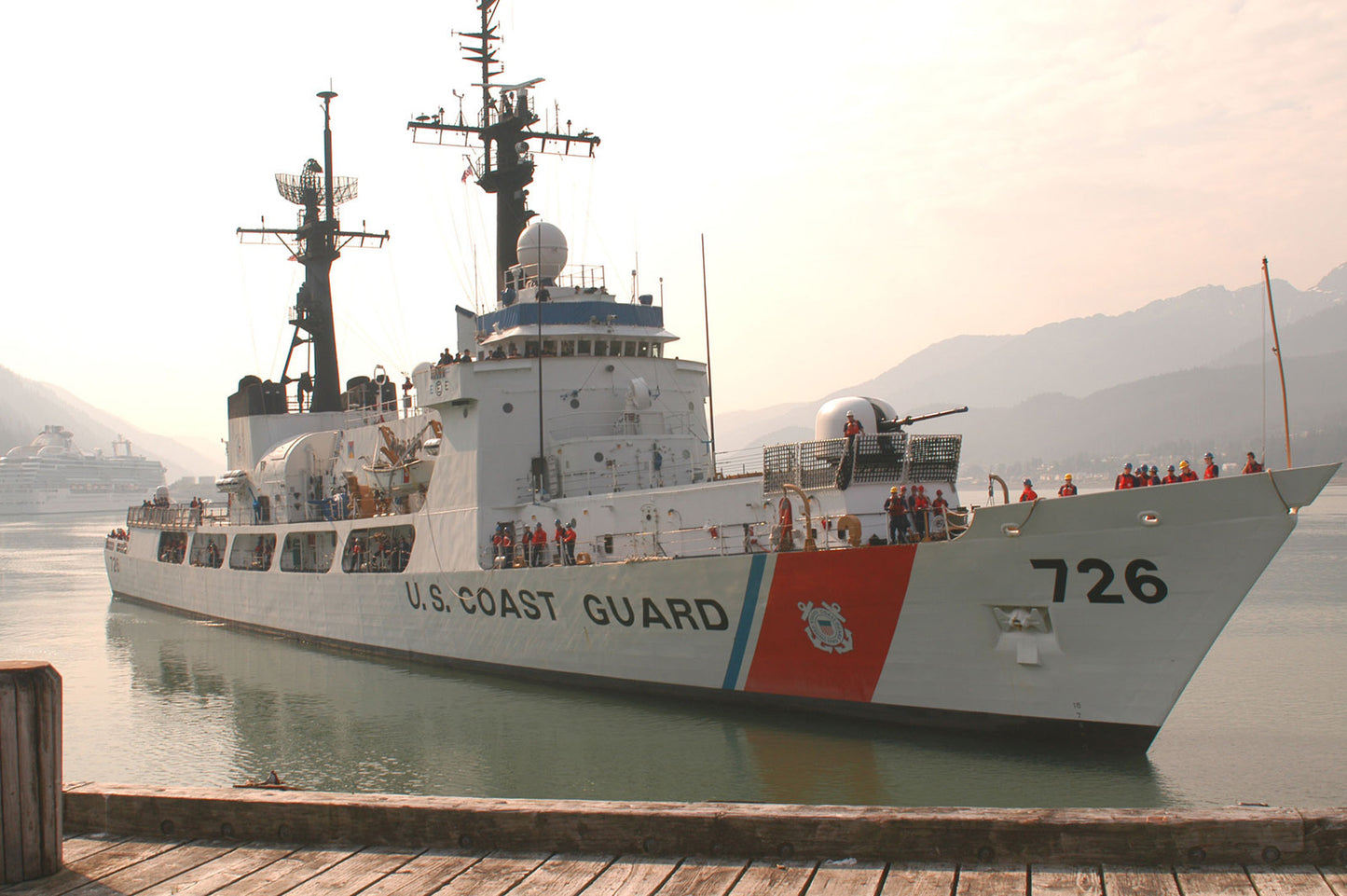 USCGC John Midgett WHEC-726 L91cm Ship Model