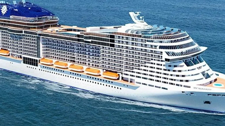 Italian MSC Meraviglia Cruise Ship 36 Inches Model