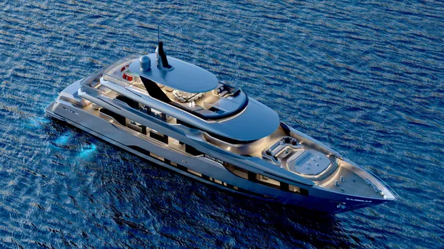 British Orion One Yacht 30 Inches Ship Model
