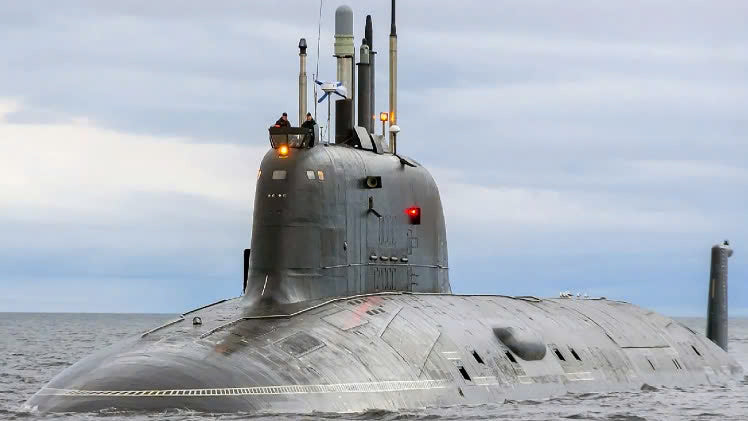 Russian K-560 Severodvinsk Yasen-Class Submarine (Project 885) 36 Inches Model