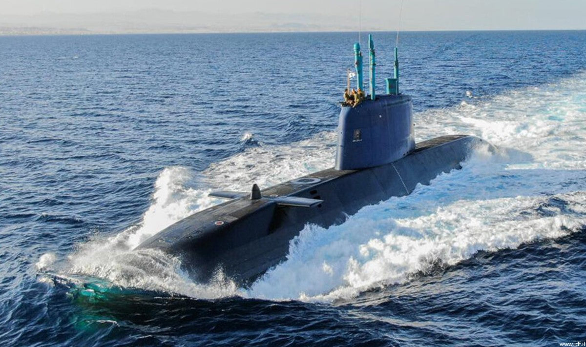 Israeli Dolphin Submarine (Type 800) 36 Inches Model