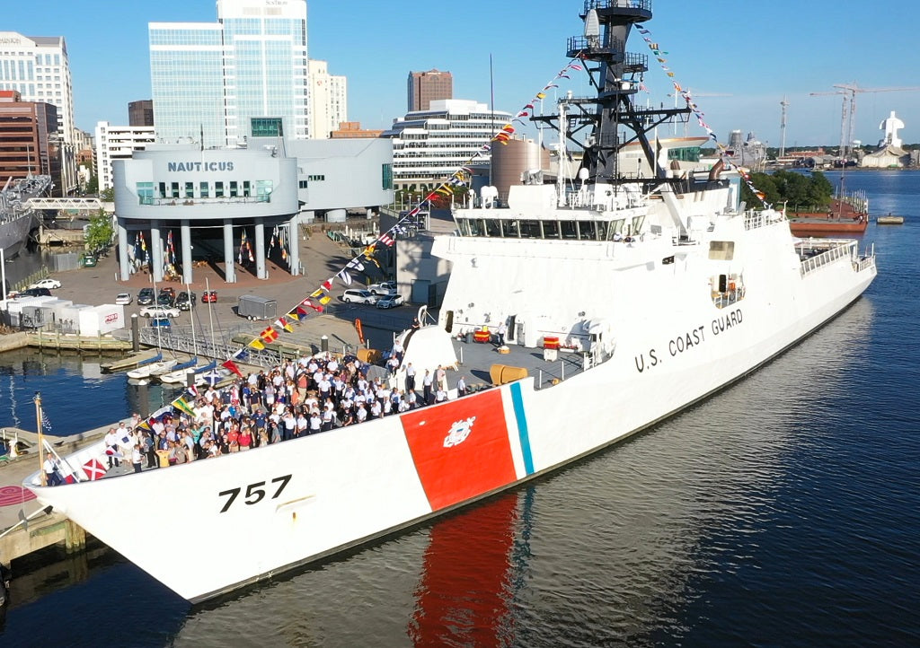 USCGC Midgett WMSL-757 L76cm Ship Model