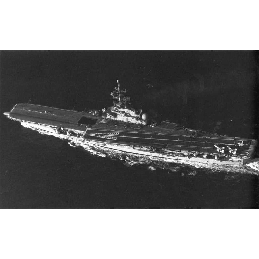 French Clemenceau (R98) 36 Inches Aircraft Carrier Model