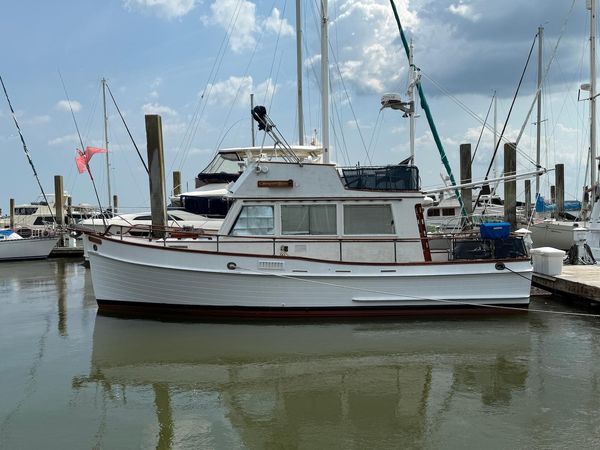 American Grand Banks 32 (Grand Banks Series) 30 Inches Ship Model