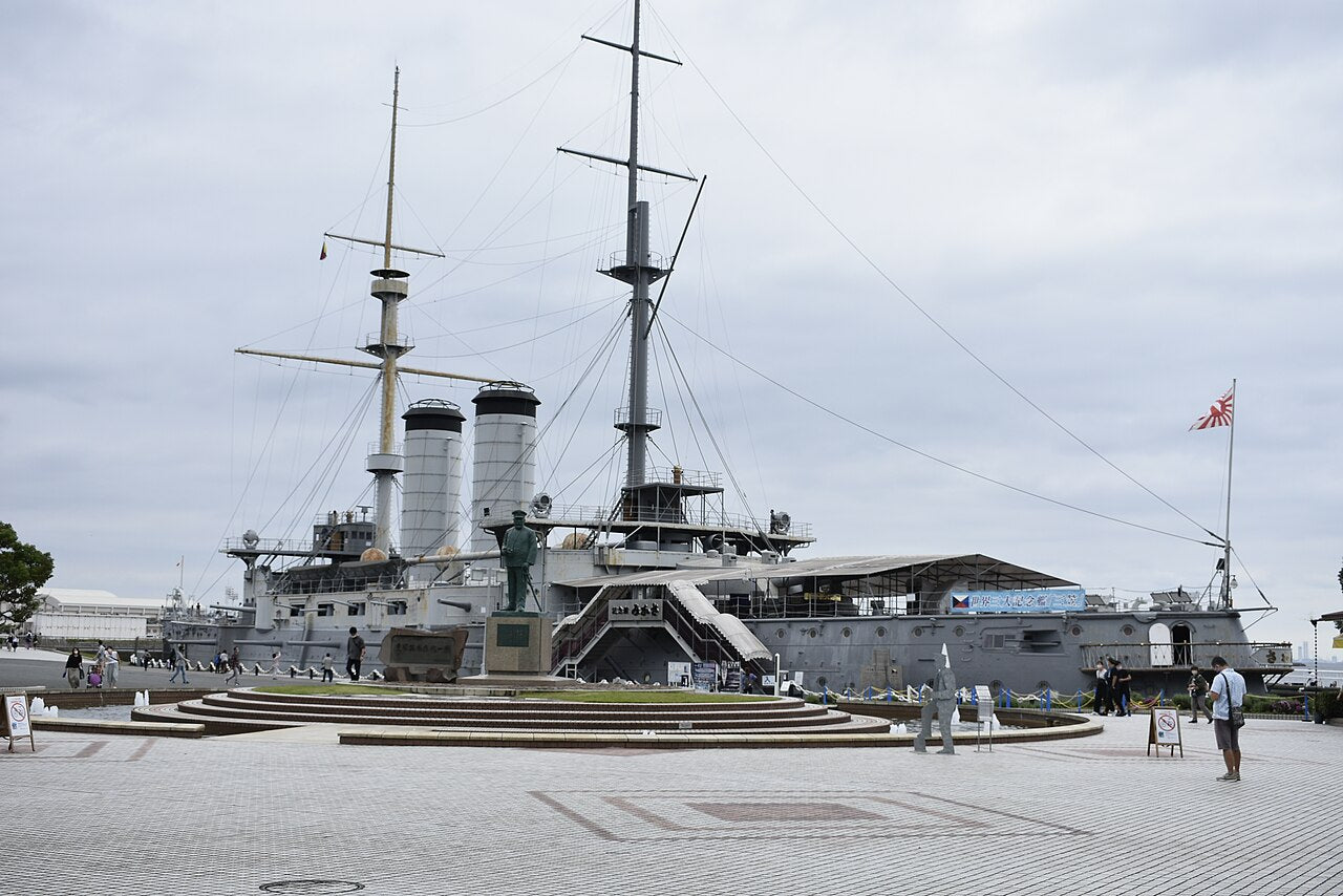 Japanese Mikasa Battleship (Launched 1900) 30 Inches Ship Model