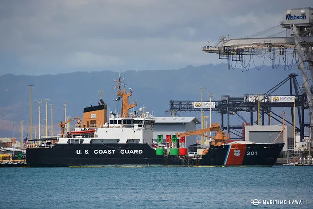 USCGC Juniper (WLB-201) L76cm Ship Model