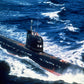 Russian B-39 Foxtrot-Class Submarine (Project 641) 30 Inches Model