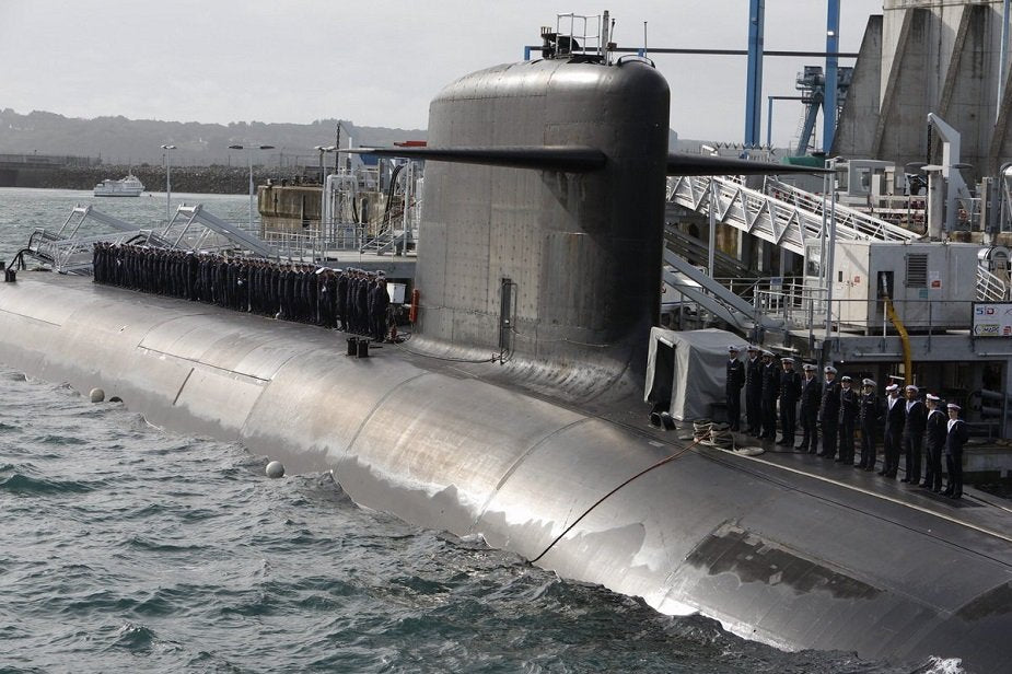 French Le Triomphant ballistic missile Submarine (S616) 30 Inches Model