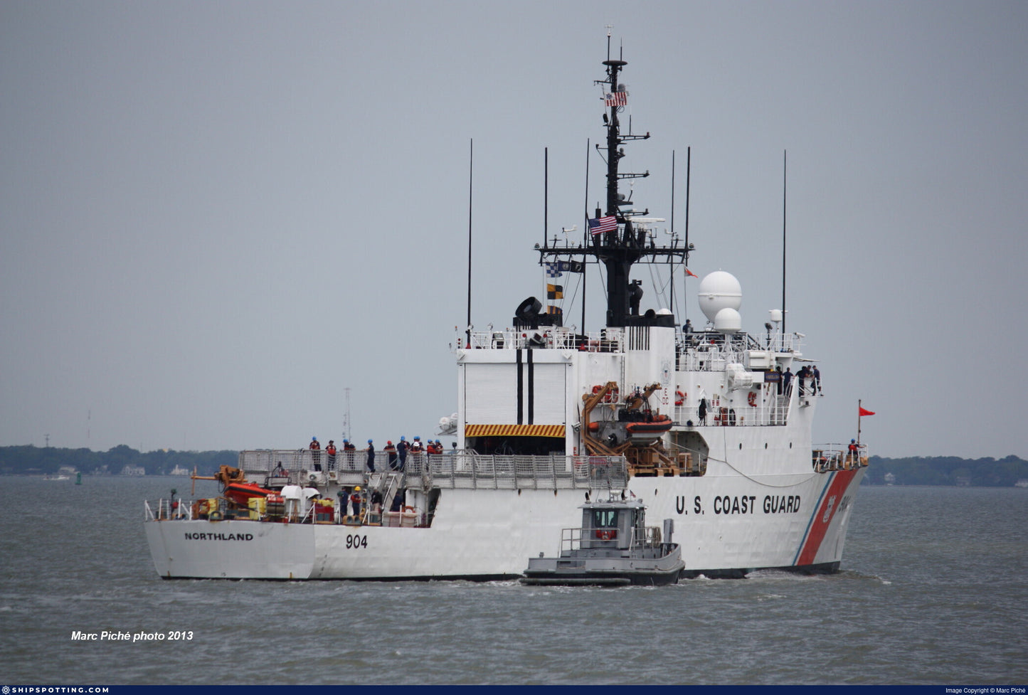 USCGC Northland WMEC-904 L91cm Ship Model