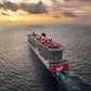 British Scarlet Lady Cruise Ship 30 Inches Model