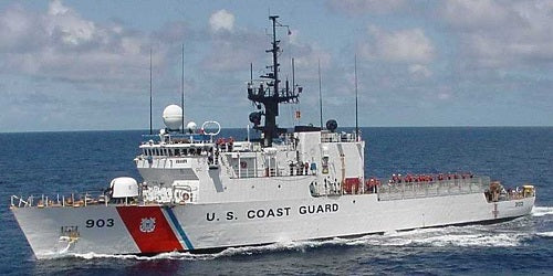 USCGC Harriet Lane WMEC-903 L91cm Ship Model