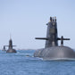 Australian Collins Class Submarine 30 Inches Model