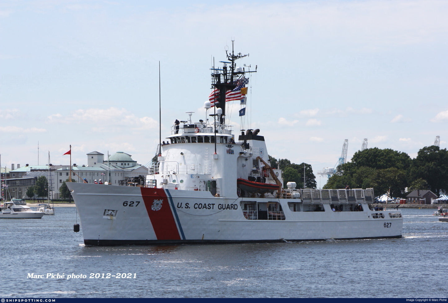 USCGC Vigorous WMEC-627 L91cm Ship Model