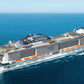 Italian MSC Meraviglia Cruise Ship 30 Inches Model