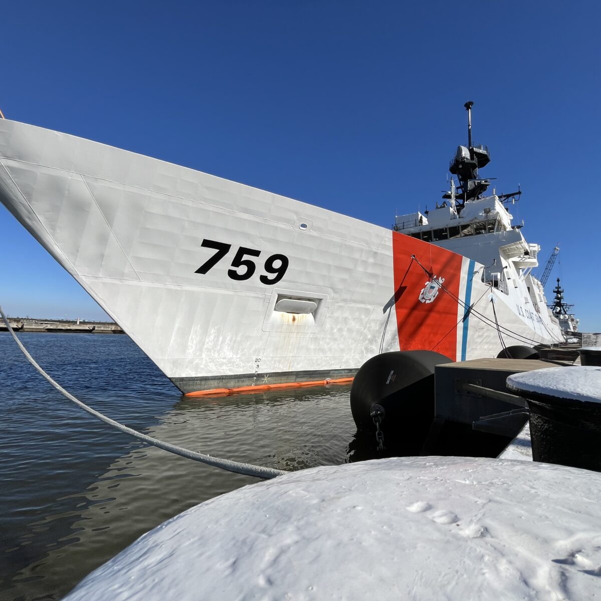 USCGC Calhoun WMSL-759 36 Inches L Ship Model