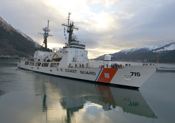 USCGC Hamilton WHEC-715 L76cm Ship Model
