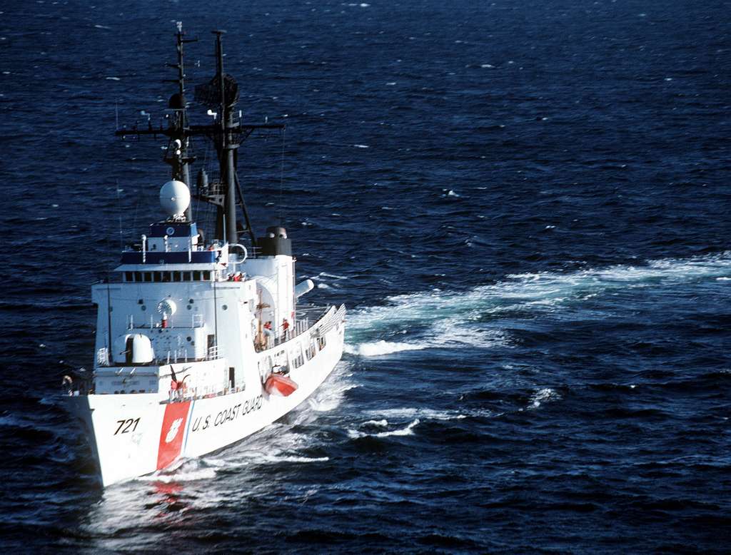 USCGC Gallatin WHEC-721 L76cm Ship Model