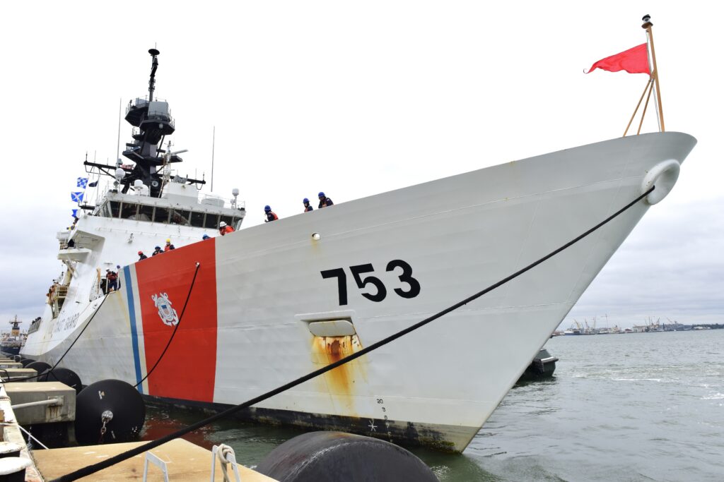USCGC Hamilton WMSL-753 L76cm Ship Model