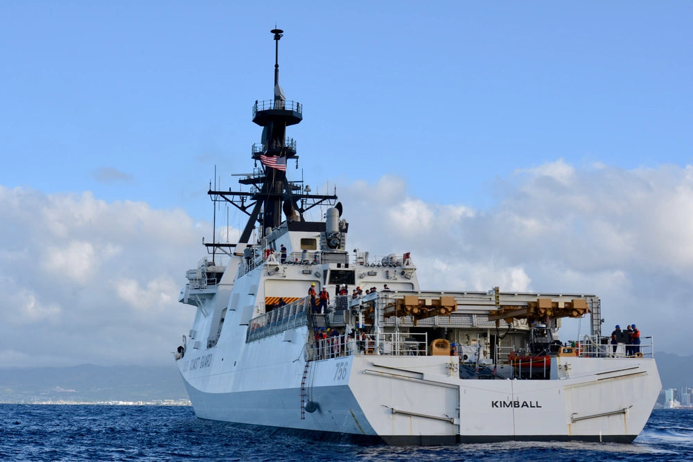 USCGC Kimball WMSL-756 L76cm Ship Model