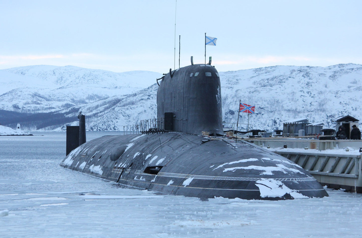 Russian K-560 Severodvinsk Yasen-Class Submarine (Project 885) 30 Inches Model